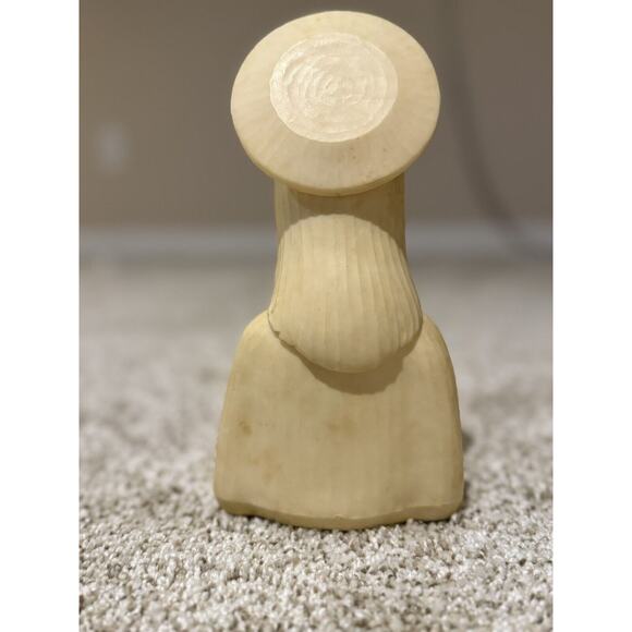 Vintage Celluloid Virgin Mary Madonna Halo Praying Bust 1950s Christian Italy - Picture 3 of 7